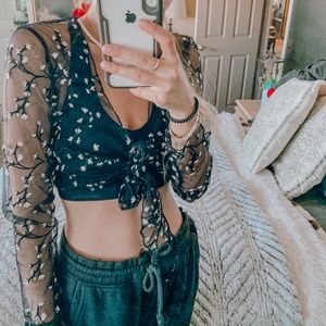 Urban outfitters tie top
